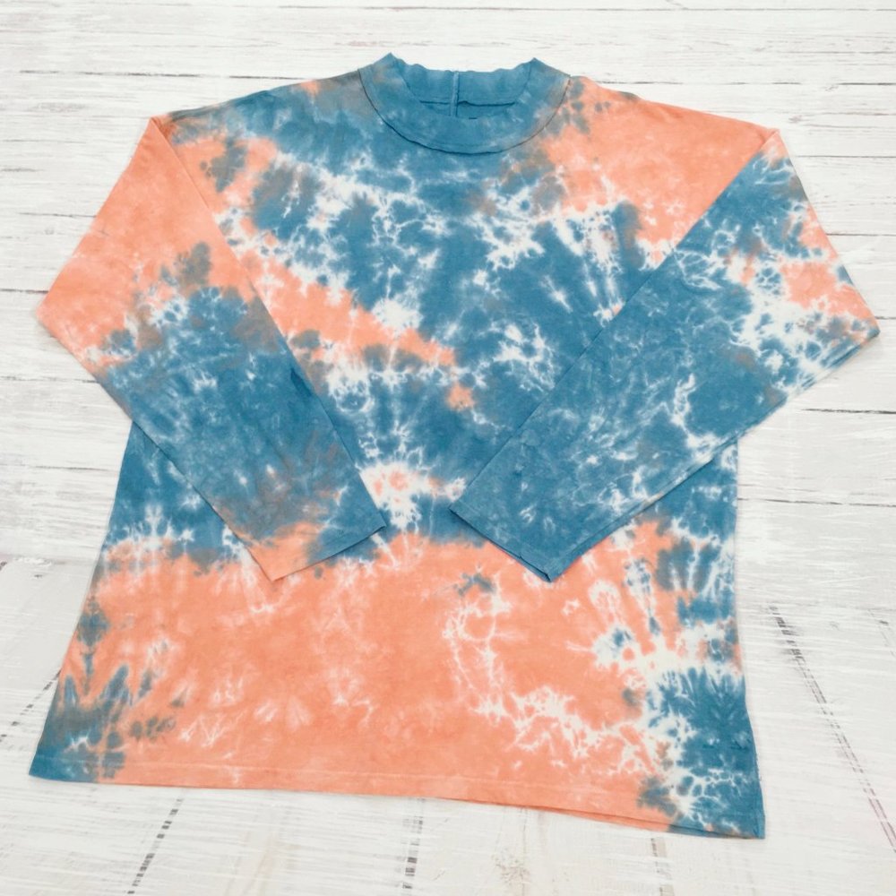 Free People ~ Be Free Tie Dye Shirt Top - Picture 7 of 12
